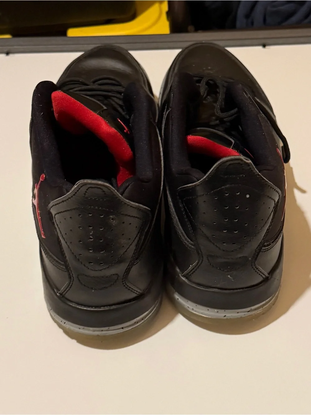 Nike Jordan Courtside 23 Black Gym Red Particle Grey Size 13